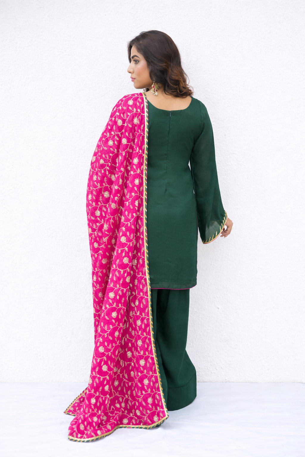 Reet green farshi salwar suit set, photo 2